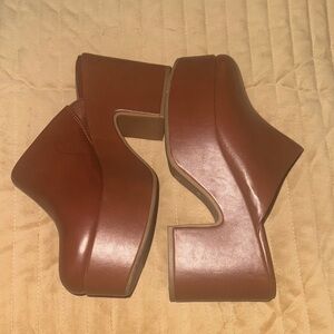 Brown Platform Shoes